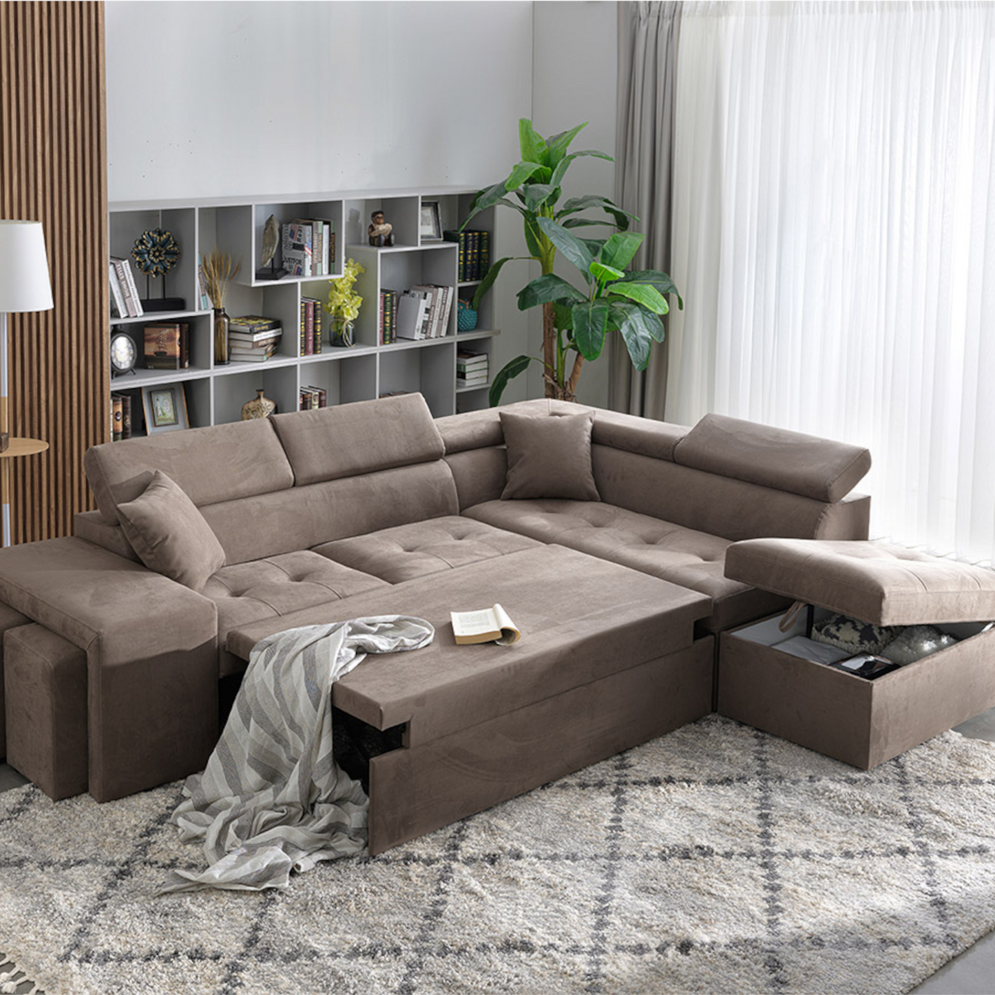 BELEN CORNER SOFA BED