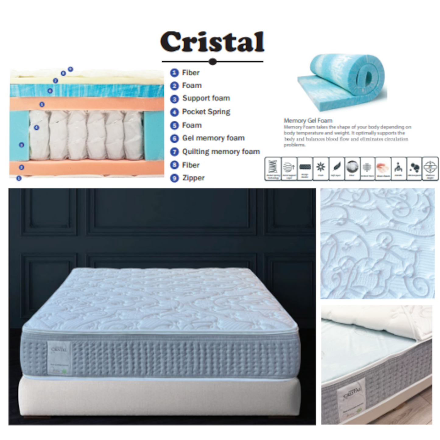 CRISTAL Mattress