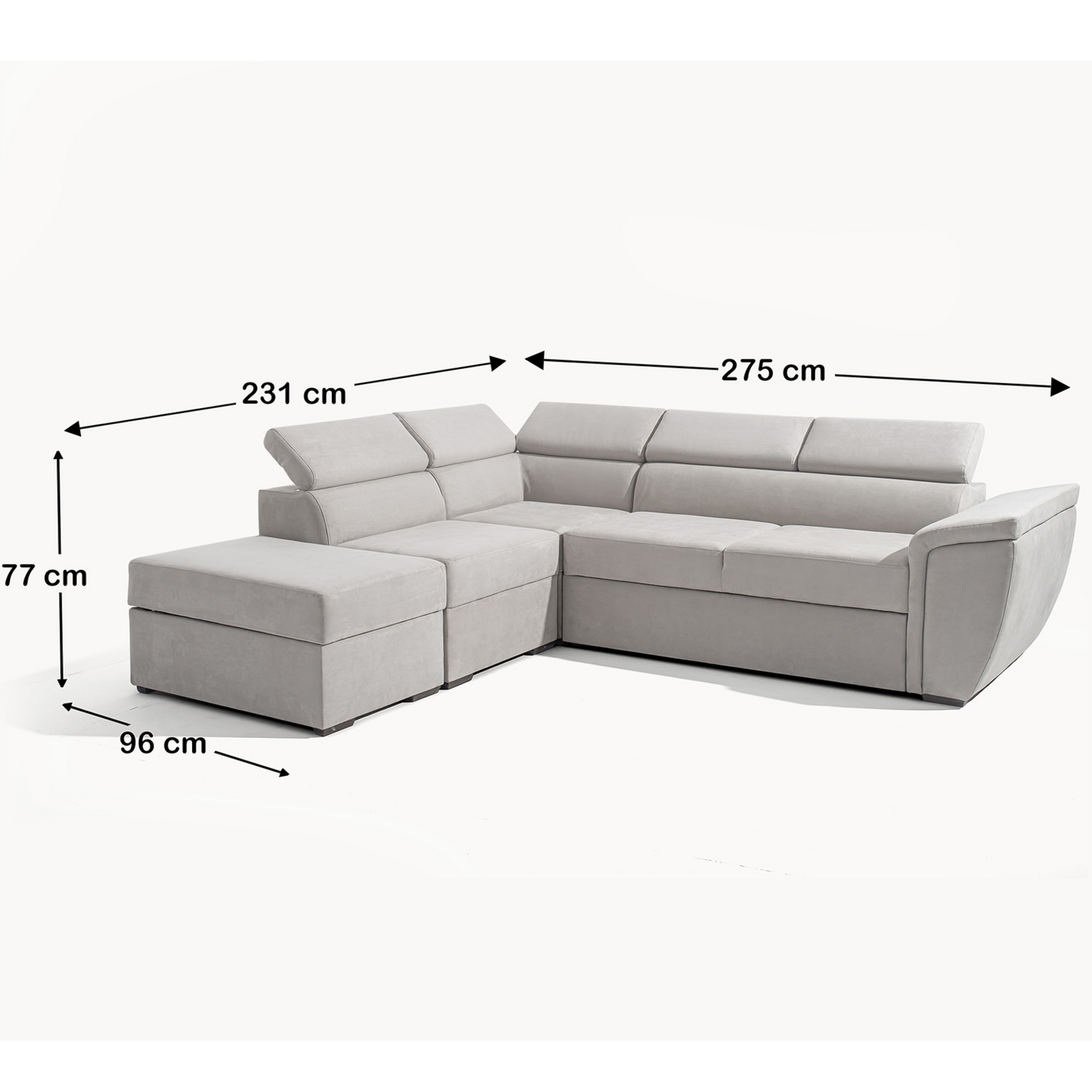 DYLAN CORNER SOFA BED