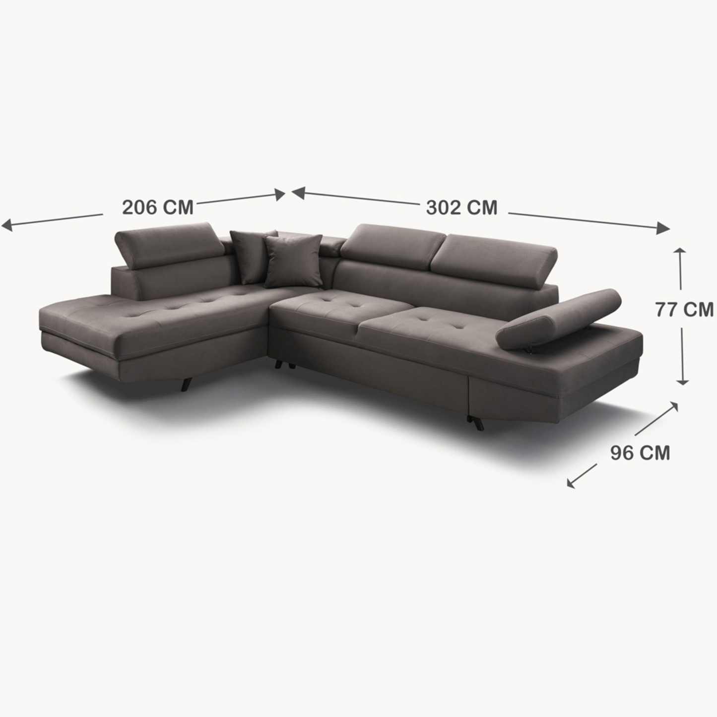 Matias Corner Sofa BED