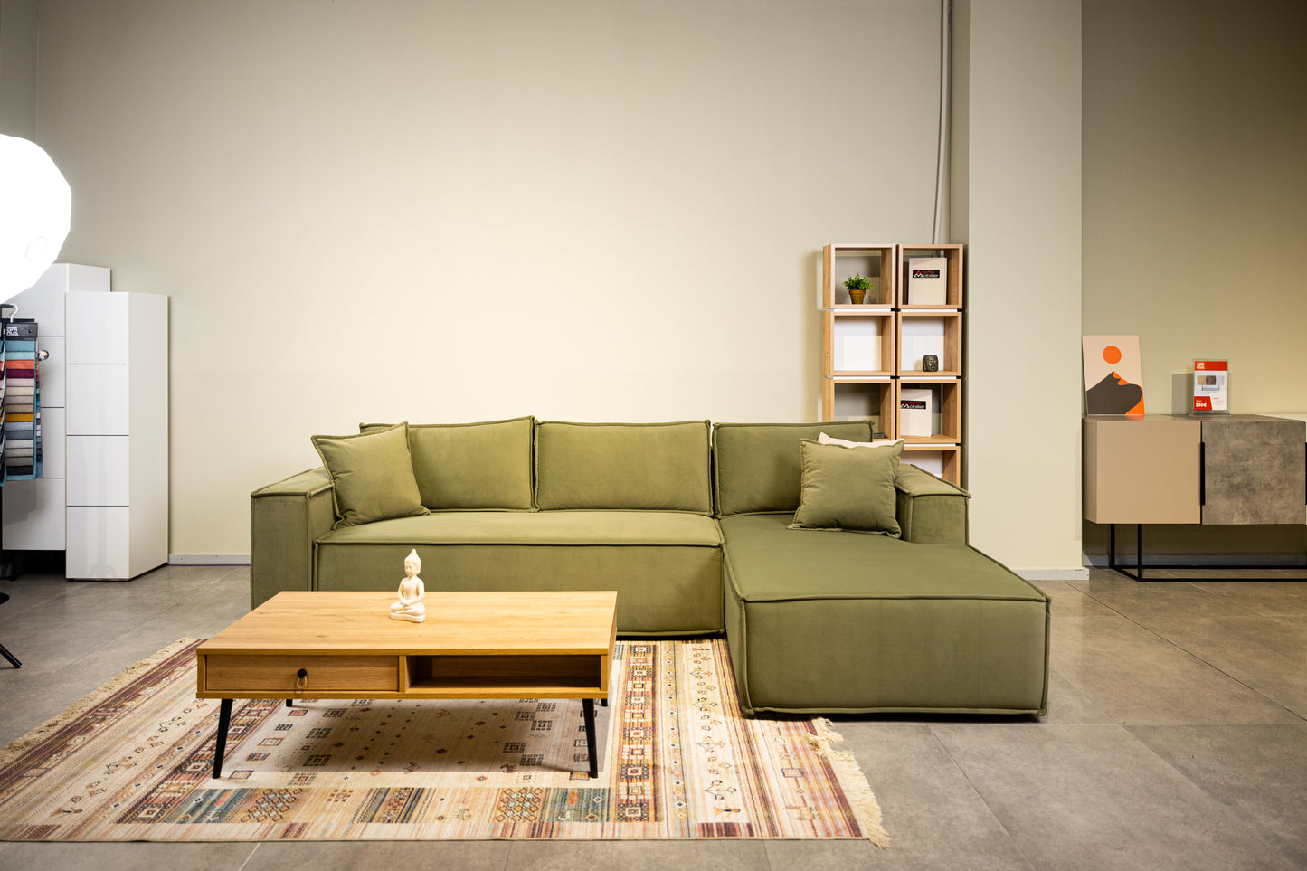 Hans Corner Sofa Bed