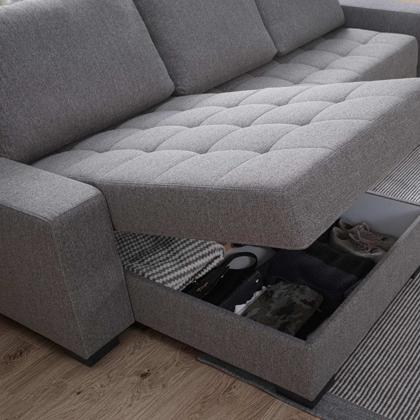 VALMAR CORNER SOFA BED