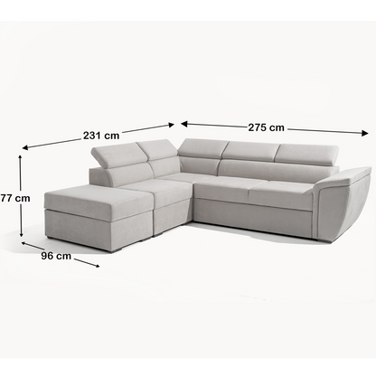 DYLAN CORNER SOFA BED