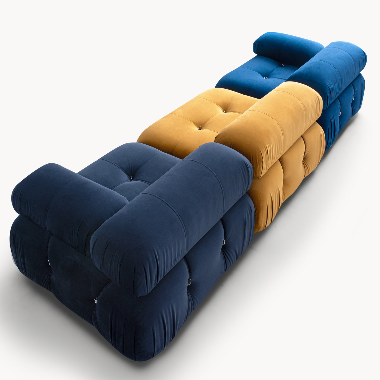 Hampen Modular Velvet Sofa