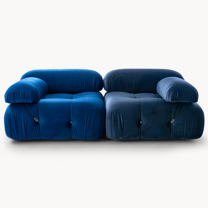 Hampen Modular Velvet Sofa