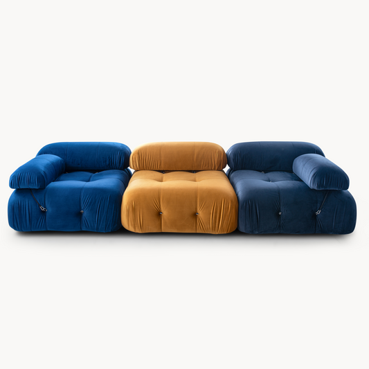 Hampen Modular Velvet Sofa